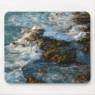 Mousepad Onde o oceano encontra as rochas