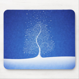 Mousepad Onde os flocos de neve são nascidos