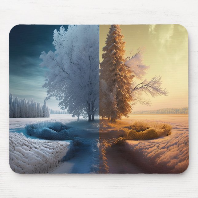 Mousepad One day in winter (Frente)