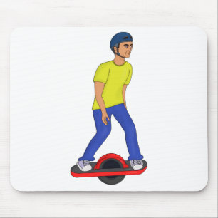 Mousepad Onewheling Dude