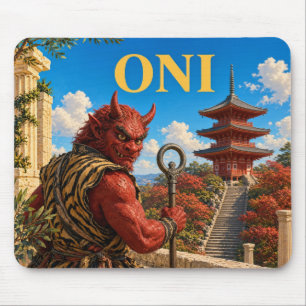 Mousepad Oni, Monstro de Fantasia Gótica