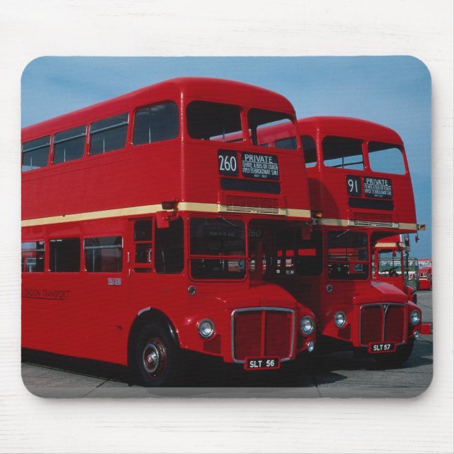 Mousepad Ônibus original do "" de Routemaster do "" de (Frente)