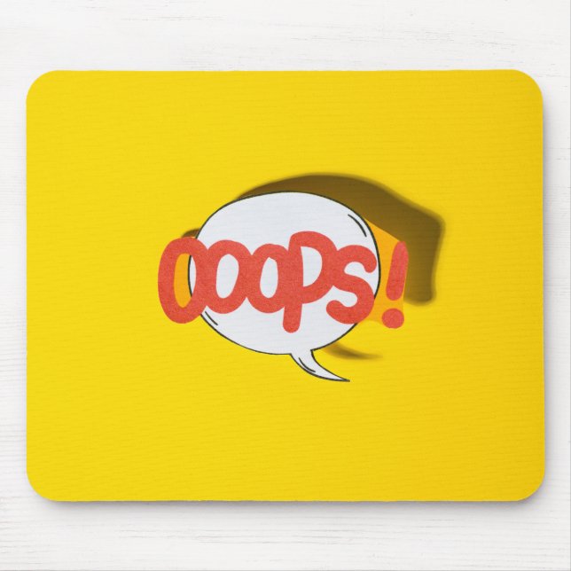 Mousepad Ooops! (Frente)