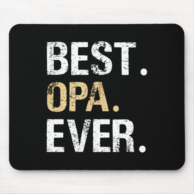 Mousepad Opa Graphic Opa Gift Da Avô Avô (Frente)