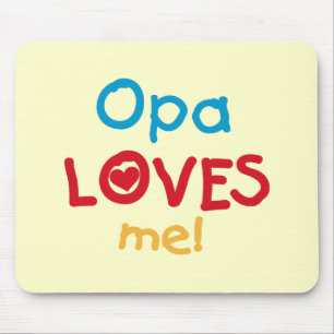 Mousepad Opa me ama T-shirts e presentes