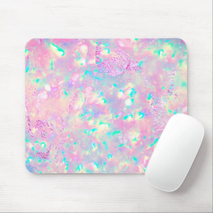 Mousepad opal rosa púrpura brilhante
