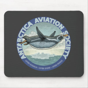 Mousepad "Open Source - céus abertos - mente aberta"