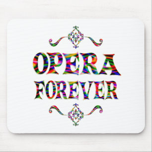 Mousepad Ópera para sempre