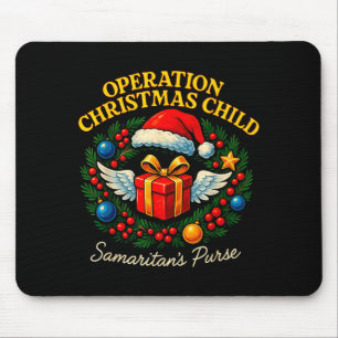Mousepad Operação Criança Natal Bolsa do Samaritano Natal D