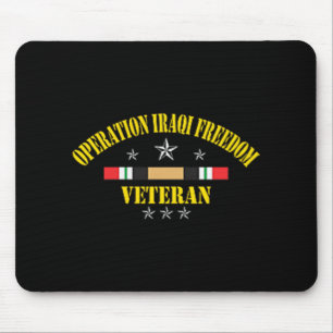 Mousepad Operação Iraque Liberdade Veterana Dia dos Veteran