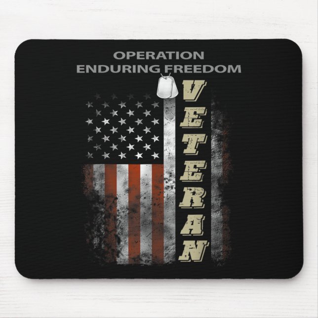 Mousepad Operação Veterano da Liberdade Durante (Frente)