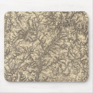 Mousepad Operações Militares da Campanha 2 de Atlanta