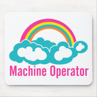 Mousepad Operador de Máquina Cloud Rainbow