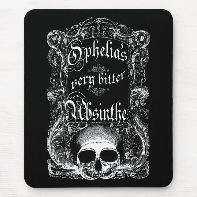 Mousepad Ophelia é muito amarga (Frente)