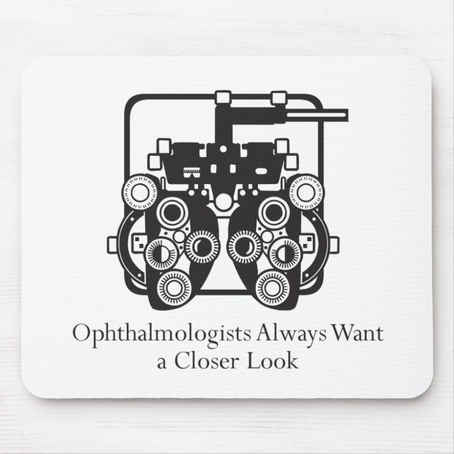 Mousepad Ophthalmologists Take a Closer Look (Frente)