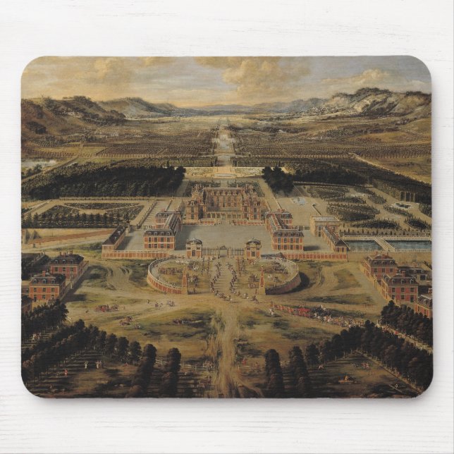 Mousepad Opinião de perspectiva do castelo (Frente)
