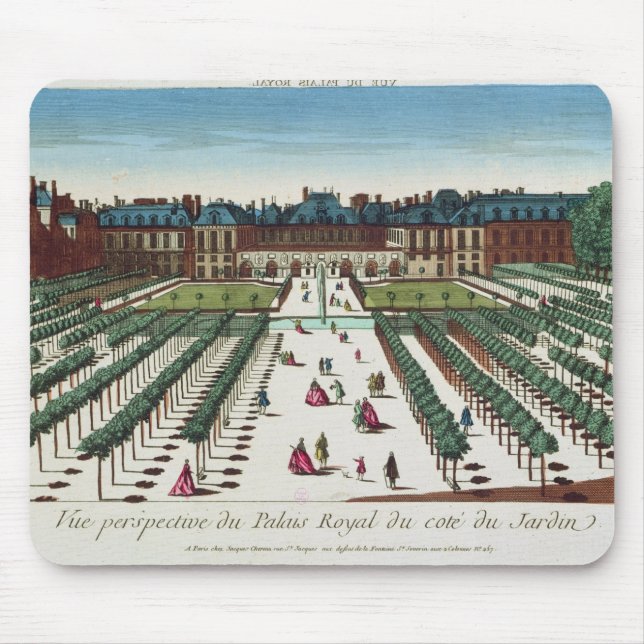 Mousepad Opinião de perspectiva do Palais Royal (Frente)