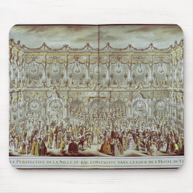 Mousepad Opinião de perspectiva do salão de baile (Frente)