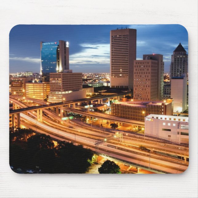 Mousepad Opinião do centro da cidade (Frente)