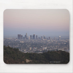 Mousepad Opinião dos arranha-céus, Los Angeles da paisage