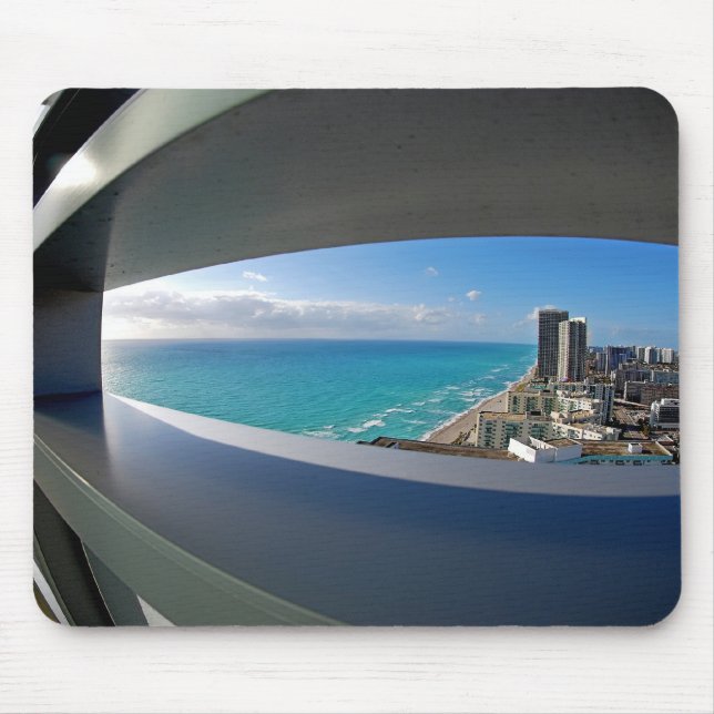 Mousepad Opinião sul da praia de Florida (Frente)
