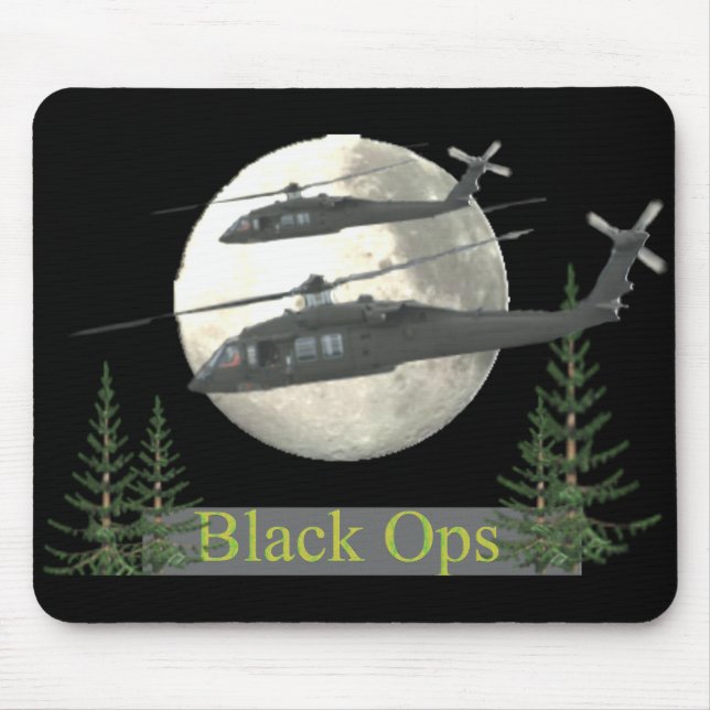 Mousepad ops pretos (Frente)