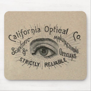 Mousepad Óptica de propaganda antiga