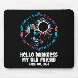 Mousepad Óptica Solar Cat Olá Escuridão April 8 Women Gir