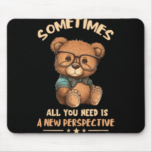 Mousepad Óptico Urso Nova Perspectiva Médico Oftalmologista