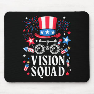 Mousepad Optoma Optometria Esquadrão De Visão Em 4 De Julho