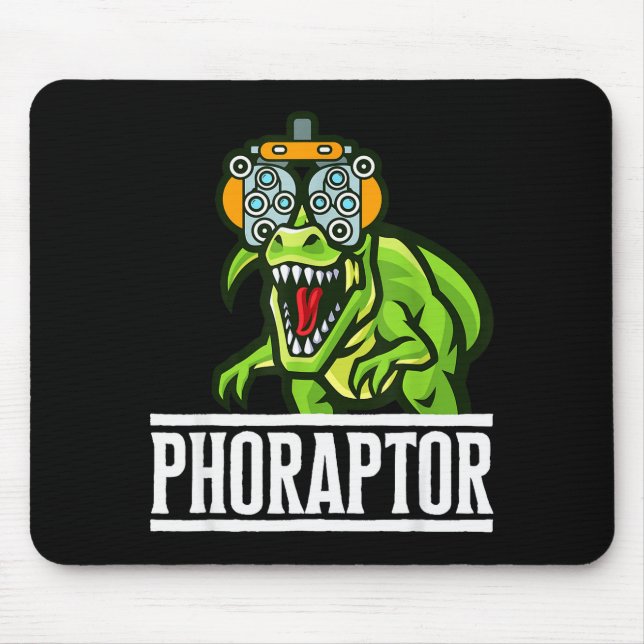Mousepad Optometry Machine Phoropter Funny Optometrist Phor (Frente)