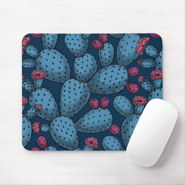 Mousepad Opuntia florescente (Com mouse)