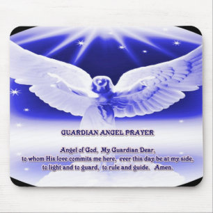 Mousepad oração do anjo da guarda