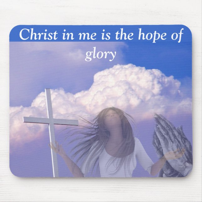 Mousepad Oração e Confiança_ (Frente)