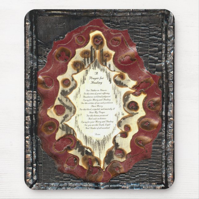 Mousepad Oração para a cura (Frente)