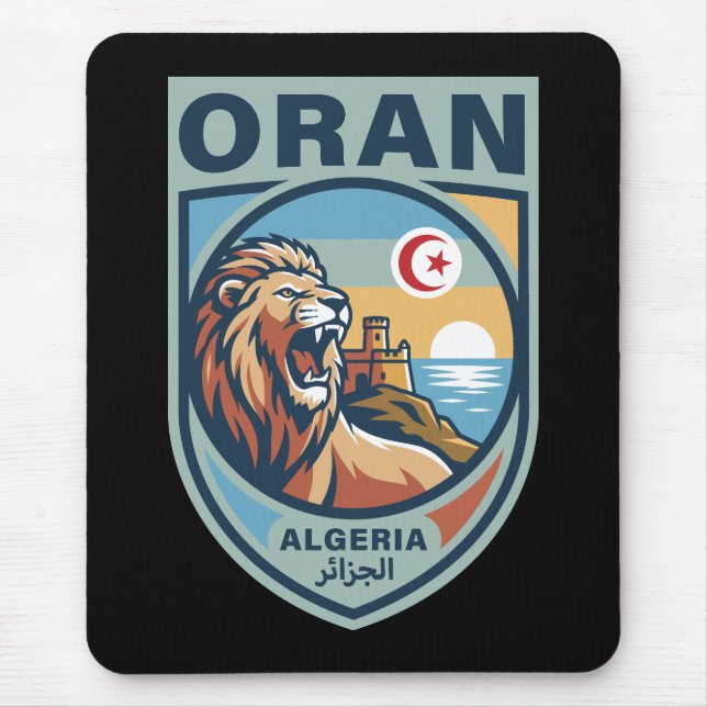 Mousepad Oran Algeria North Africa (Frente)