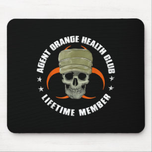 Mousepad Orange Agent Health Club Lifetime Member Vietnam V
