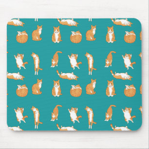 Mousepad Orange Cats Engraçado