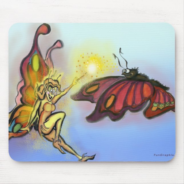 Mousepad Orange Faerie (Frente)