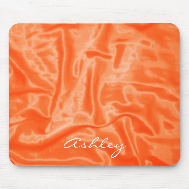 Mousepad Orange Satin - Bocal do Computador (Frente)