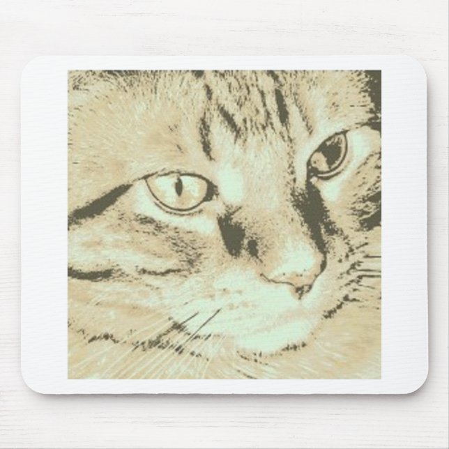 Mousepad Orange Tabby Cat (Frente)