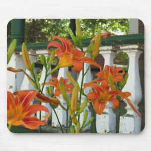Mousepad Orange Tiger Lily - Vineyard de Martha