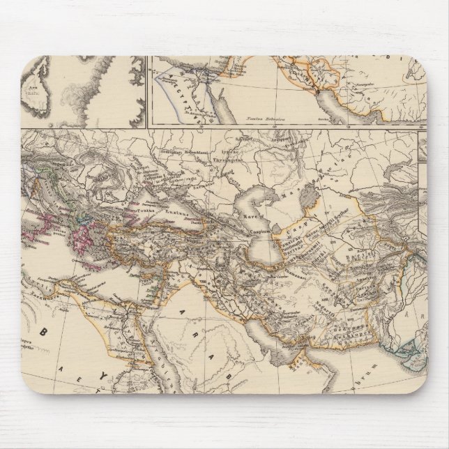 Mousepad Orbis terrarum regni Persici tempore (Frente)