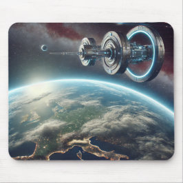 Mousepad Orbitando o mouse de inovação