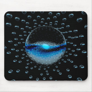 Mousepad Órbitos De Alienígena Estranhos Emitindo Uma Luz A
