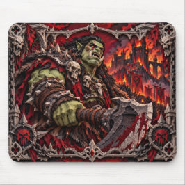 Mousepad Orc, Monstro de Corte de Papel