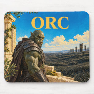 Mousepad Orc, Monstro de Fantasia Gótica