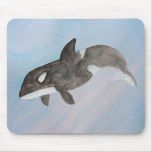 Mousepad Orca - Baleia Assassina de Mamíferos Marinhos