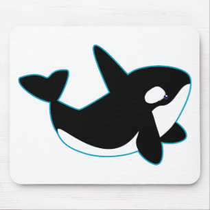 Mousepad Orca bonito (baleia de assassino)