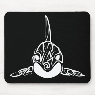 Mousepad Orca Tribal Negra